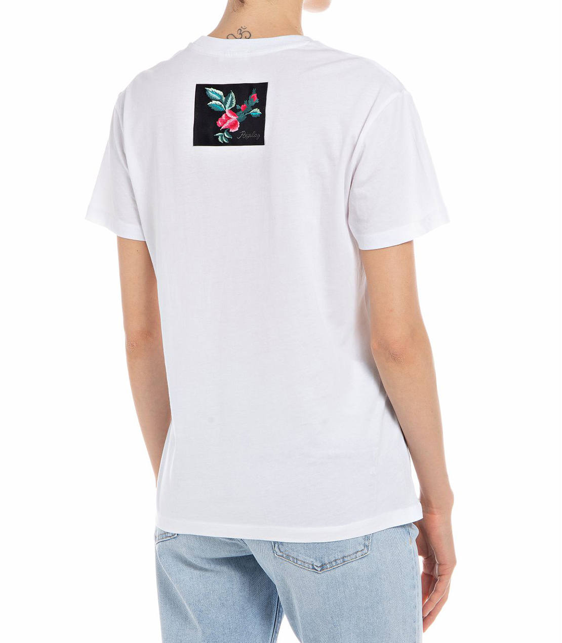 Rose Label PackコットンジャージーT 詳細画像 ホワイト 2